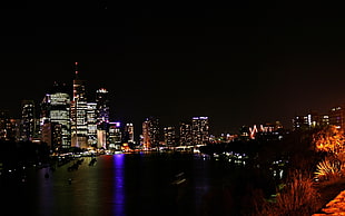 photography of cityscape during nighttime
